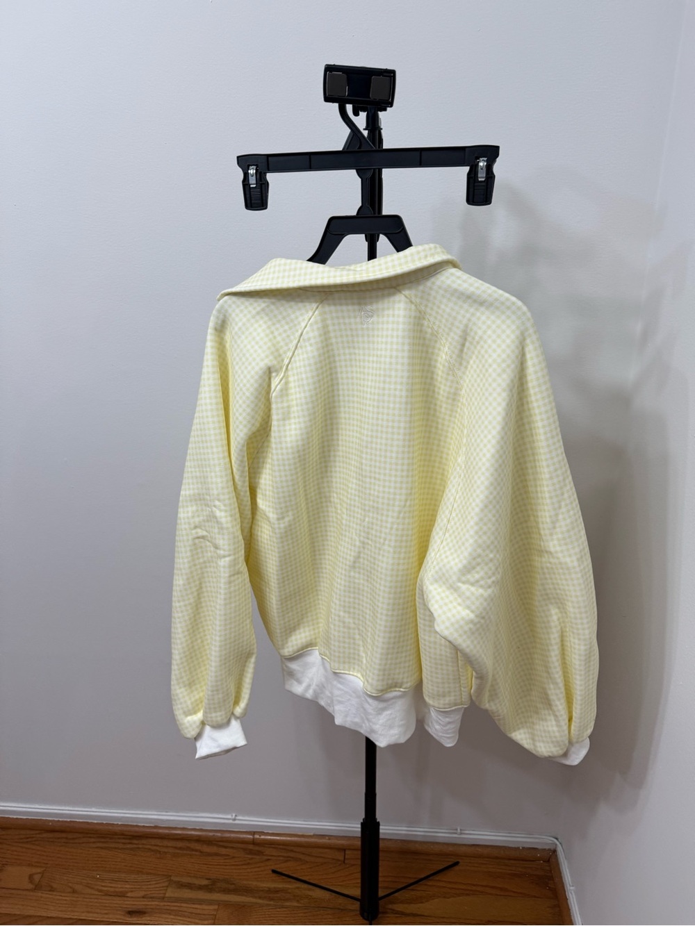 AS Revival Yellow Gingham Sweatshirt - Picture 8 of 8